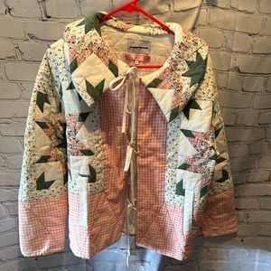 Free People Freya Simone Jarina Patchwork Quilted Jacket